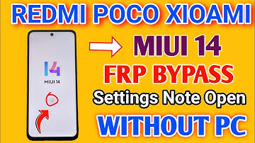 All Redmi/Poco Miui 14 FRP Unlock/Bypass Google Account Lock Without PC | Without Second Space 2025