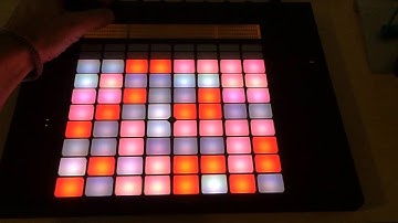 Ableton push light show