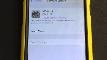 How to Update iPhone 6 to iOS 8.1.3 over Wi-Fi
