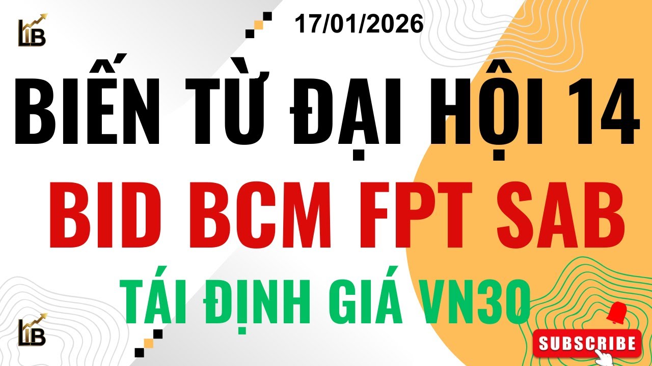 Biến VNI Khi Đại Hội 14 | Tái Định Giá VN30 BCM BID VNM | Chứng Khoán Hôm Nay