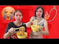 Comiendo el Ramen 🍜Más Picante🌶️ del Mundo🌐! - Marti Aragon