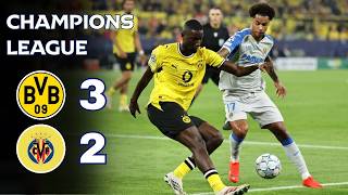 Borussia Dortmund - Villarreal | 3-2 | Highlights | Champions League 2026-27 | dortmund villarreal