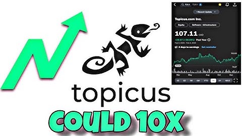 TOPICUS.COM | TOI.V STOCK HAS POTENTIAL TO 10X 🚀 | constellation software spinoff