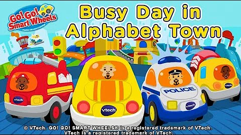 VTech InnoTab Software: Go! Go! Smart Wheels - A Busy Day in Alphabet Town