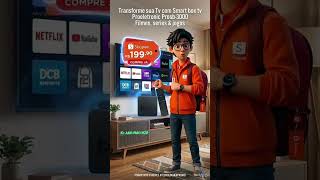 Smart TvBox Proeletronic sem mensalidade