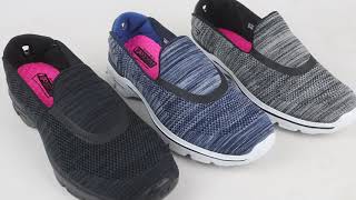 Sepatu Skechers Gowalk 3 Finkit Original Free Dus