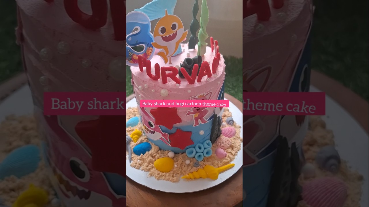 Baby Shark meets Hogi—cutest cake ever | 
