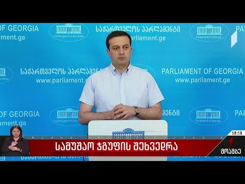 სამუშაო ჯგუფის შეხვედრა