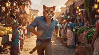 This Human Type Cat Looks Too Real Ai Animation Magic