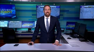 Warm and humid today, but not as hot as yesterday