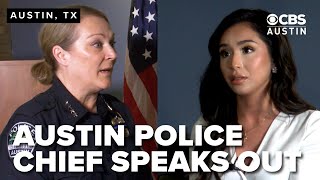 FULL INTERVIEW: Austin police chief speaks on crime spike, staffing concerns