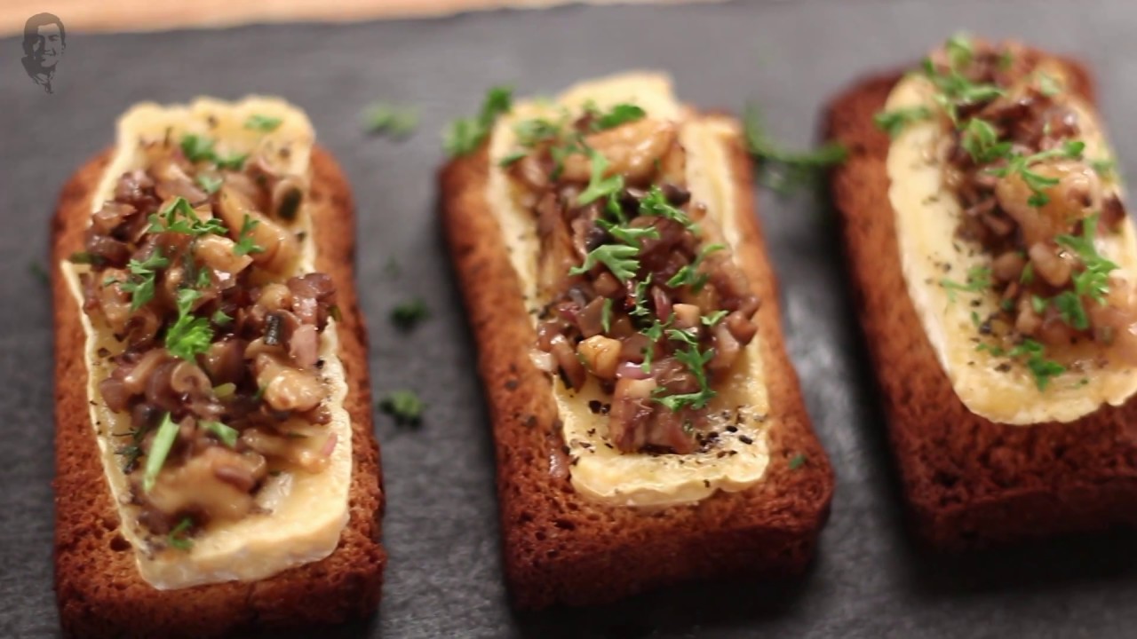 Cheese Crostini | Cooking with California Walnuts | Sanjeev Kapoor Khazana