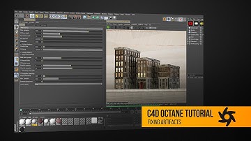 C4D Octane Tutorial: Cleaning Up Artifacts with Ray Epsilon