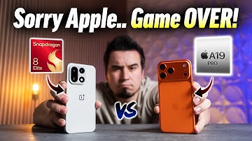 OnePlus 15 vs iPhone 17 Pro Max - HOLY SMOKES it