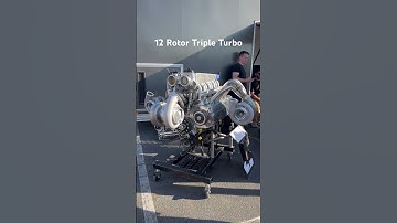 12 Rotor Engine Triple Turbo By Rob Dahm 🔥