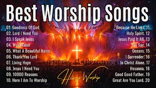 Download lagu Best Morning Worship Songs Playlist -GOODNESS OF GOD, Praise And Worship Songs 2025, Worship Music
