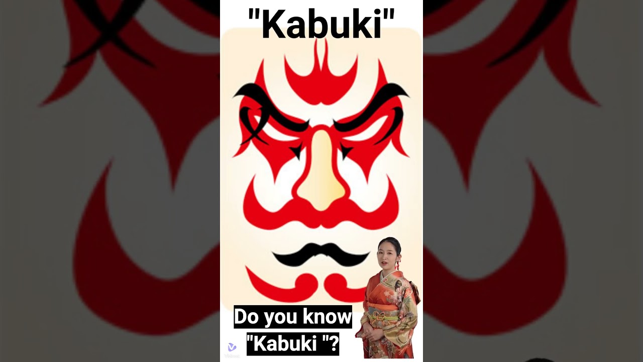 What is Japanese "Kabuki" and do you know face color meenings? Let's  know about it.