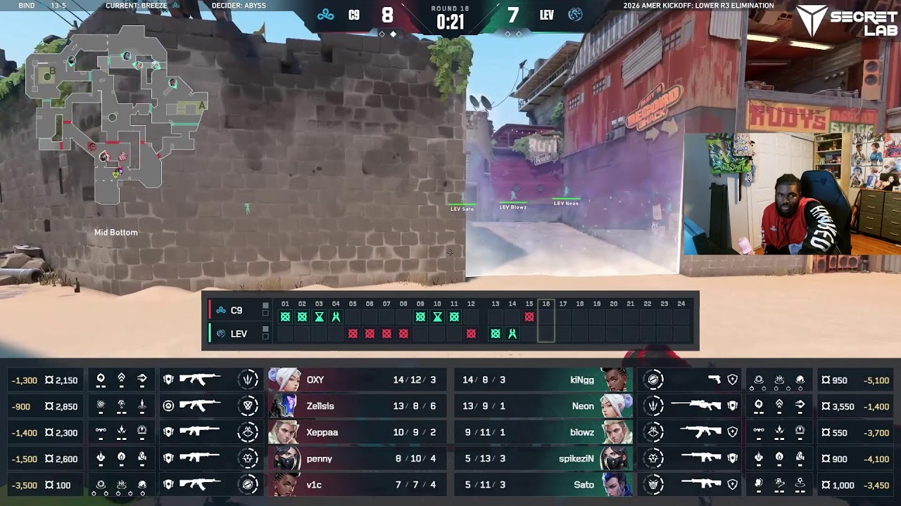 🔴 100T vs EG - C9 vs LEV - G2 vs NRG | VCT Americas Kickoff 