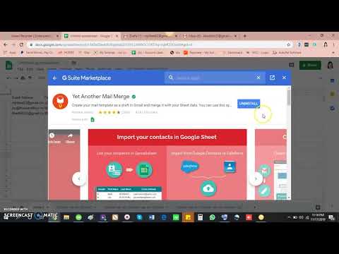 How to send email blast using GMAIL and Google sheet.