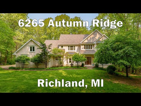 6265 Autumn Ridge, Richland, MI home video tour