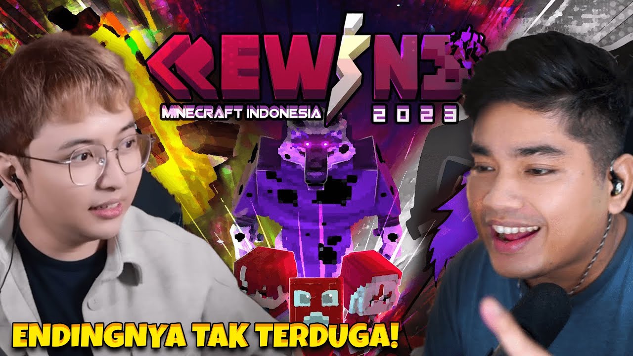 Reaksi Bareng @TapacHotama Rewind Minecraft Indonesia 2023, tapi Ending-nya Tak Terduga!