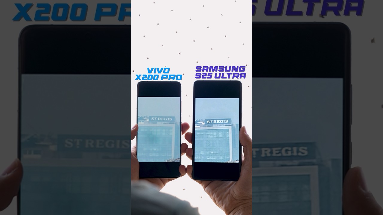 Samsung S25 Ultra Vs vivo X200 Pro | ZOOM TEST ! #shorts