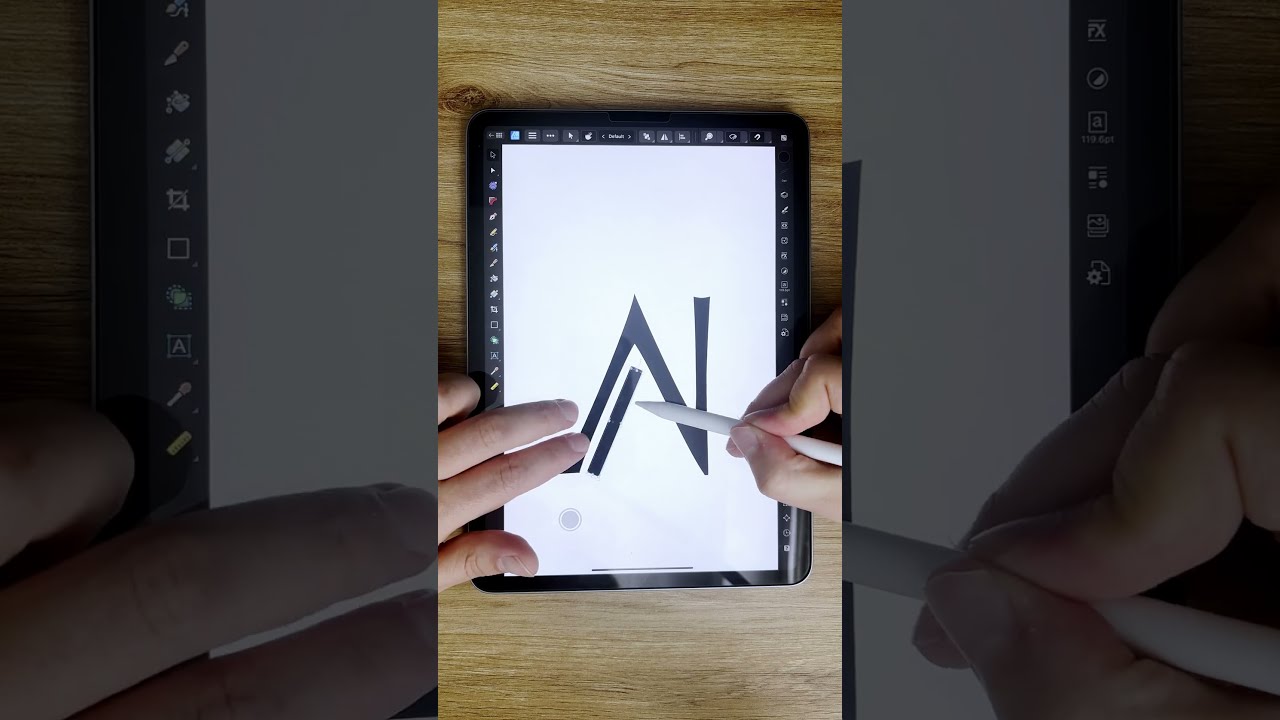 Simple Logo "Tent" | The logo visualizes the meaning of the word  