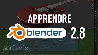 15-Apprendre Blender 2.8 - Matière de bois procédurale by sociamix 25,294 views 4 years ago 1 hour, 14 minutes