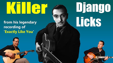 learn these DJANGO licks for EXACTLY LIKE YOU