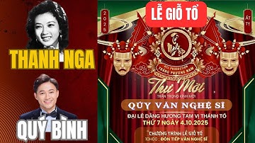 Giỗ tổ sân khấu hằng năm của Nghệ sĩ hải ngoại do HH Kristine Thảo Lâm tổ chức. Tưởng nhớ Quý Bình!