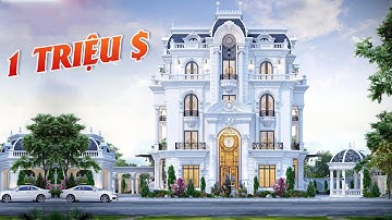 Mẫu Lâu Đài 4 Tầng Đẹp Trị Giá 24 Tỷ Hiện Diện Trên Khuôn Viên Gần 900m2 Tại Mỹ Đức - Hà Nội