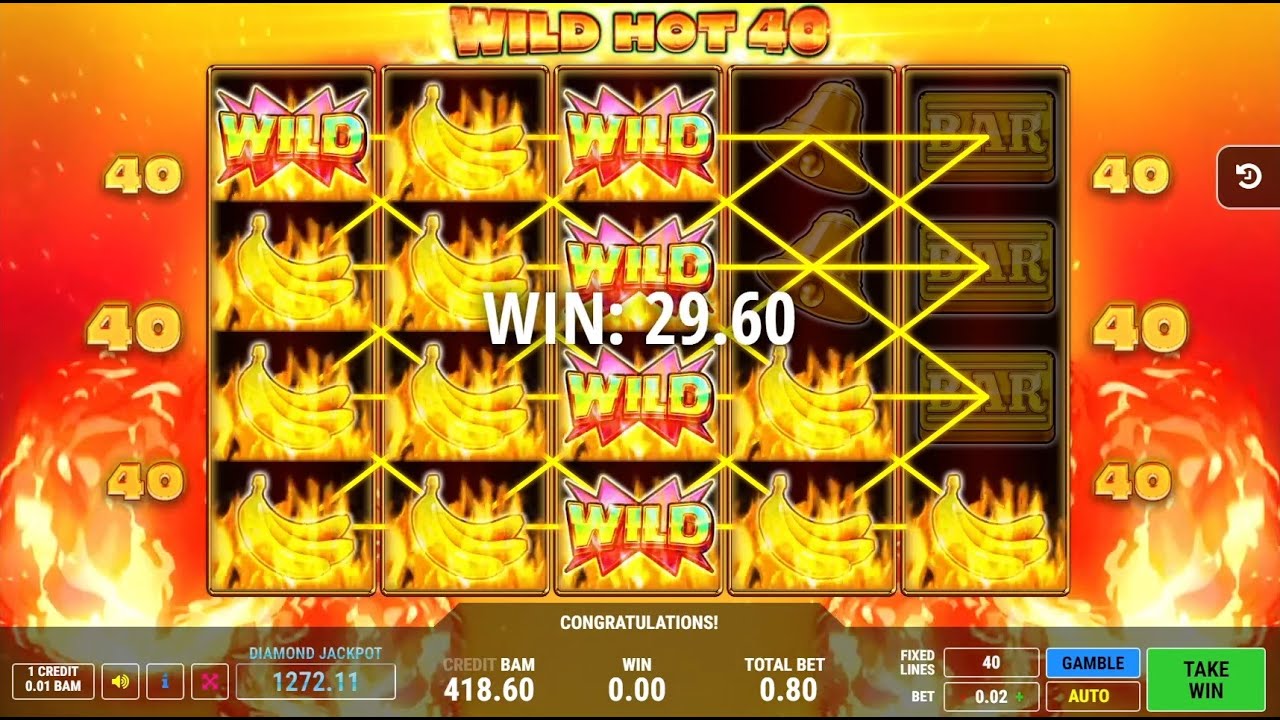 Wild Hot 40 slot na Mozzart BiH - YouTube