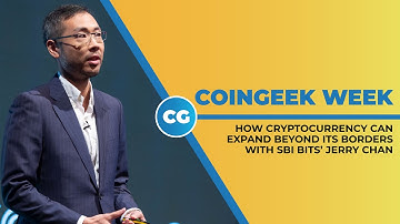 How cryptocurrency can expand beyond its borders with SBI Holdings Crypto Dept.’s Jerry Chan