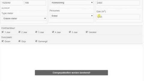 Energievergelijker. Eenvoudig energieleveranciers vergelijken.