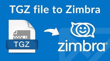 How to Import TGZ File into Zimbra Desktop Tutorial