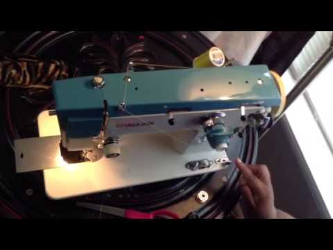 White Sewing Machine Model 40 How To Wind Your Bobbin YouTube Gorgeous How To Thread A White Sewing Machine Model 1477 White Sewing Machine Model 40 How To Wind Your Bobbin YouTube Gorgeous How To Thread A White Sewing Machine Model 1477