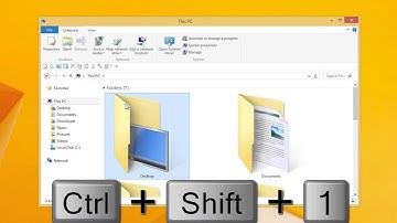 Switch between views in File Explorer with keyboard shortcuts