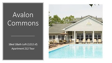 Avalon Commons | 1BR 1BA Loft 1212SF | Apt 212 Tour