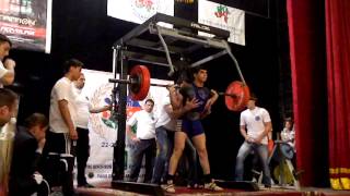 WPC World Record Raw Squat 190kg Teenage 18-19.avi