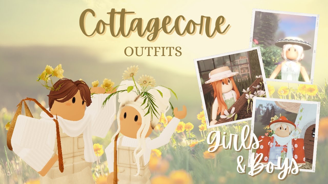 ROBLOX} Cottagecore Outfit Ideas for Girls & Boys ???????? Part#1 ...