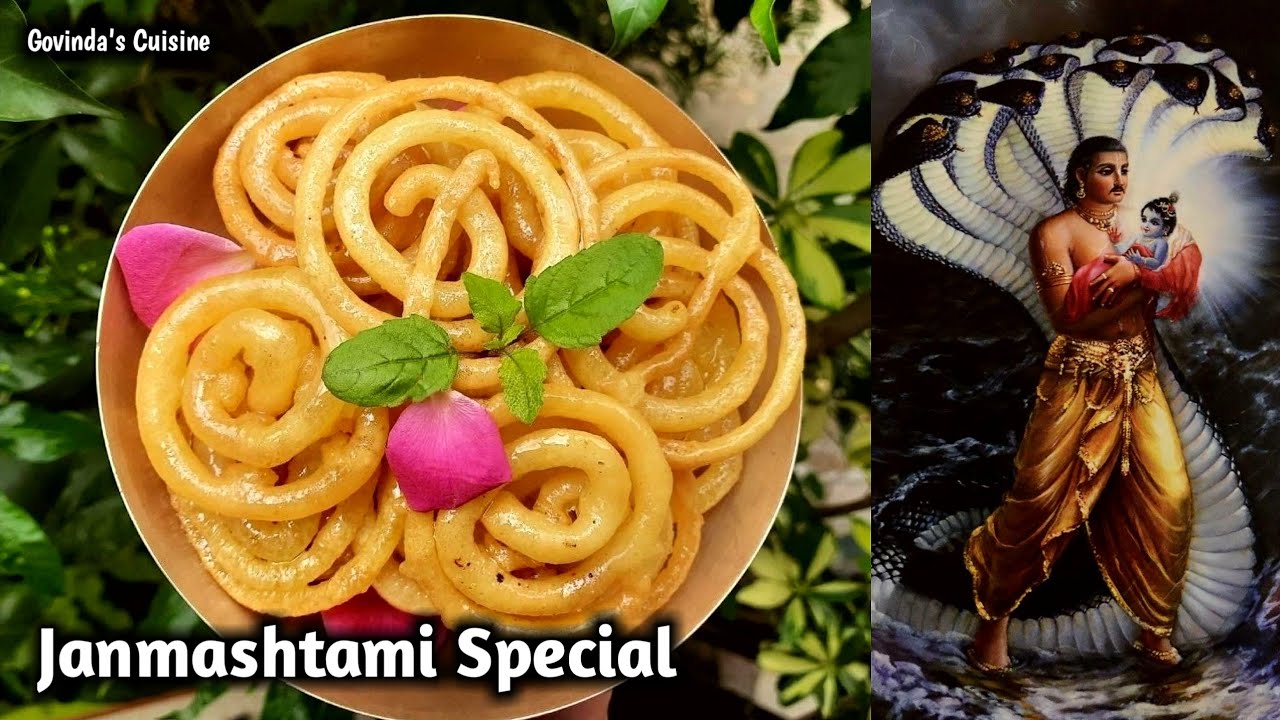 Janmashtami Special Jalebi | Instant Jalebi Recipe | Iskcon Prasad  Govinda's Cuisine #jalebi_recipe