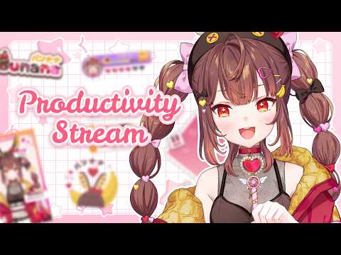 Let's get productive~ 💗 Working Tuesday!