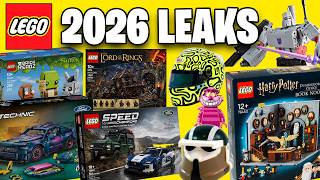 INSANE NEW LEGO LEAKS! Lord of the Rings, F1 Helmets, Disney, Star Wars, Speed Champions &amp; More!