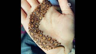 Khafif Flower Stylish Mehndi Design Khafif Mehndi Design