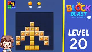Block Blast Level 20 Adventure Solution Walkthrough screenshot 5