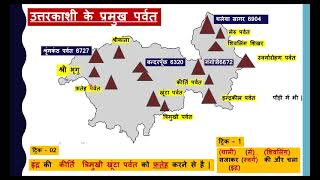 उत्तराखंड  जियोग्राफी | उत्तराखण्ड के प्रमुख पर्वत ||  uksssc | dehradun study point | ukpsc screenshot 3