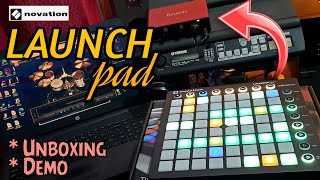 NOVATION LAUNCH PAD | UNBOXING | DEMO | 2020 | Yamaha & Roland Octapad Training
