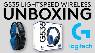Logitech G535 Lightspeed Wireless Headset Unboxing