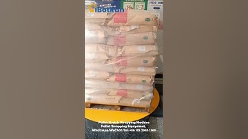 Pallet Stretch Wrapping Machine - Pallet Wrapping Equipment - Shrink Wrap Windows - iBotRun