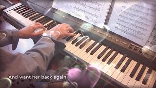 Vignette de la vidéo "Just say i love her (Engelbert Humperdinck ).  Piano et arrangements: André Caron"